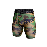 Mens Quick Dry Compression Shorts