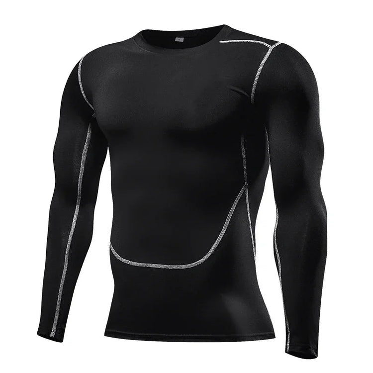 Mens Long Sleeve Compression Shirt