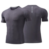 Mens Breathable Running Training T Shirt