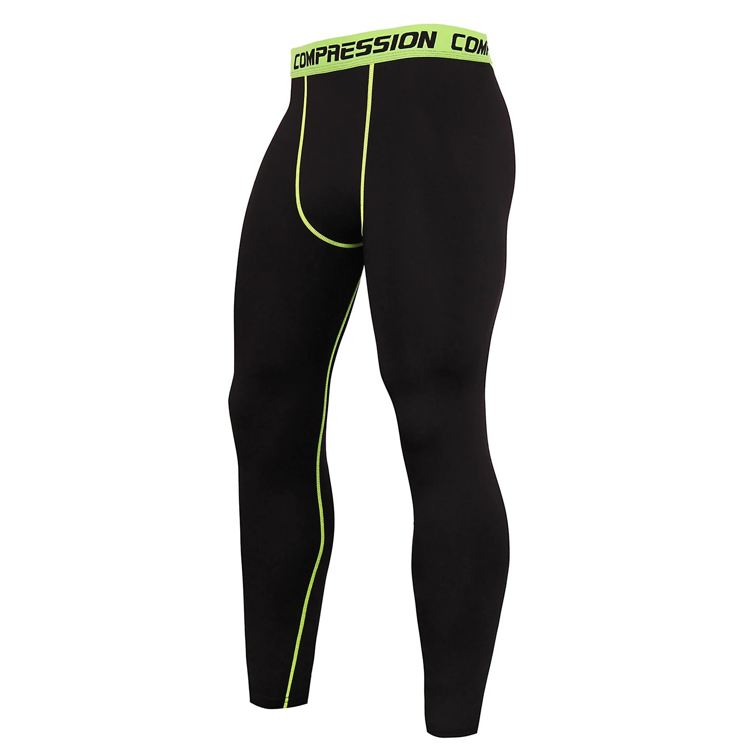 Mens Quick Dry Compression Running Tights