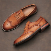 Mens Brogue Dress Shoes