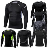 Mens Long Sleeve Compression Shirt