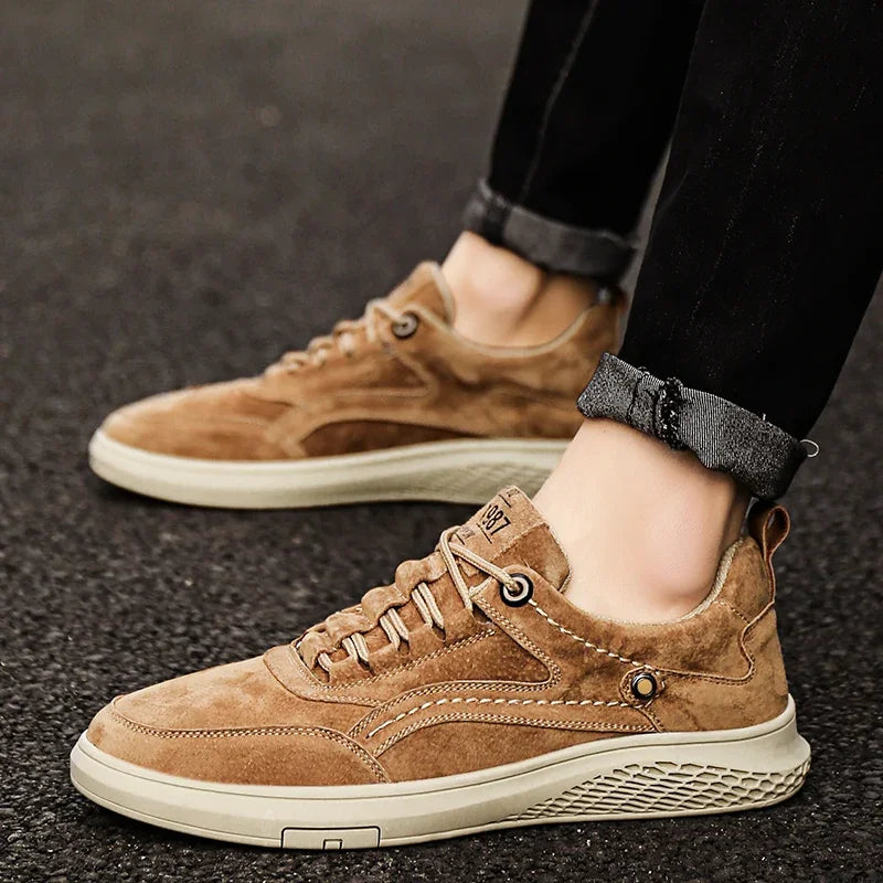 Mens Genuine Leather Casual Shoes