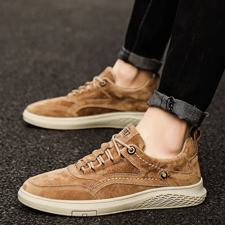 Mens Genuine Leather Casual Shoes