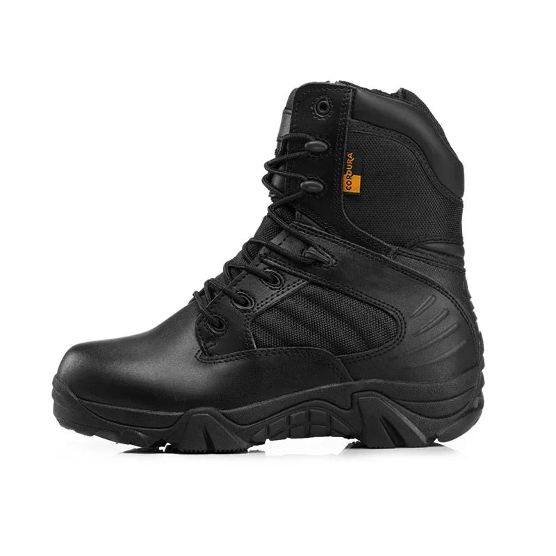 Mens Winter Tactical Ankle Boots