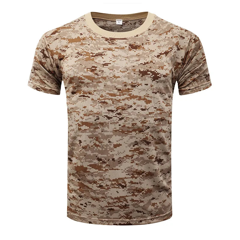 Mens Quick Dry Tactical T Shirt