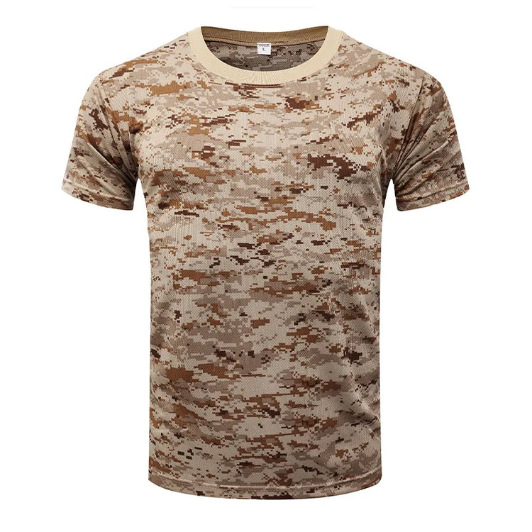 Mens Quick Dry Tactical T Shirt