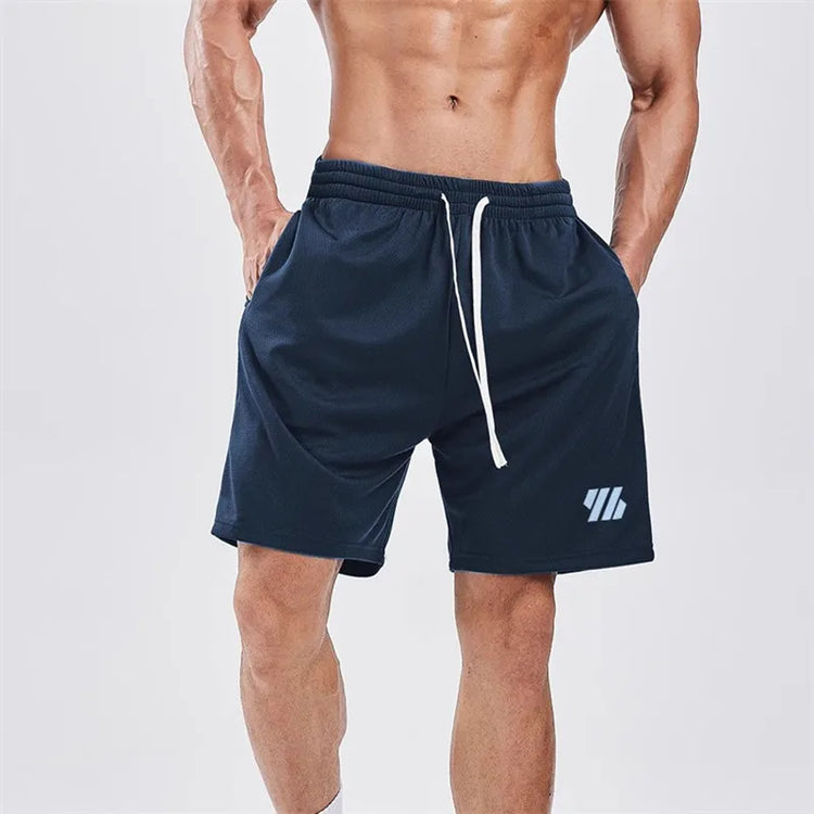 Mens Breathable Mesh Gym Shorts