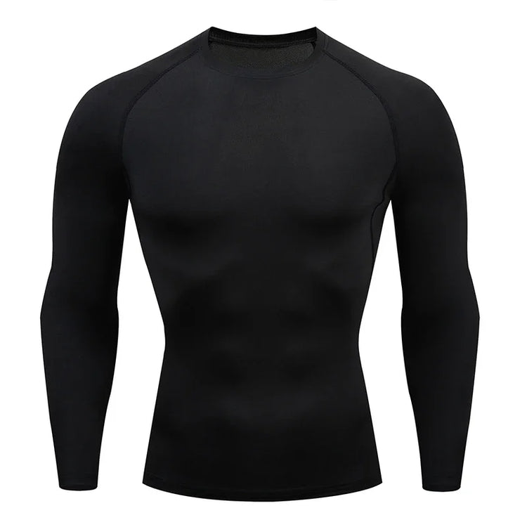 Mens Long Sleeve Compression Shirt