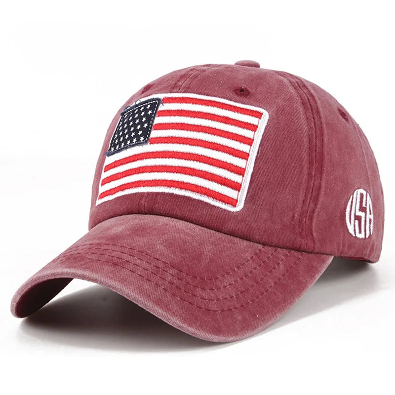 USA Flag Dad Hat