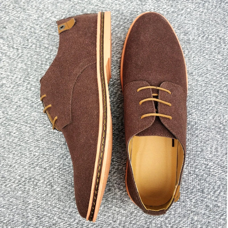 Mens Suede Oxford Dress Shoes