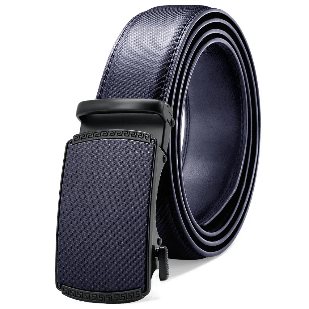 Mens Genuine Leather Ratchet Belt