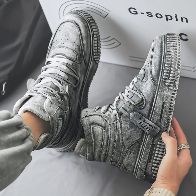 Mens Retro Casual Sneakers
