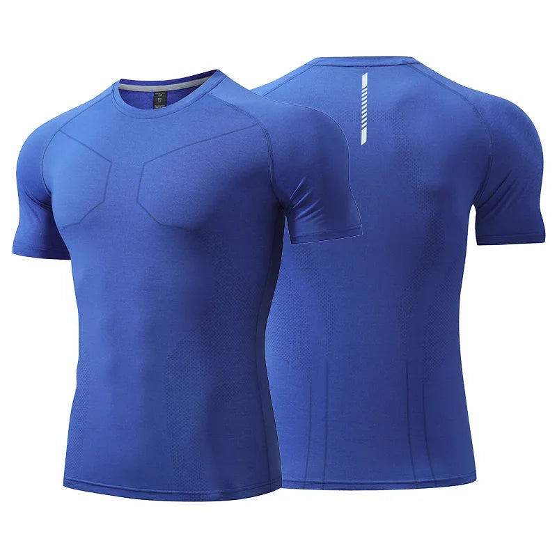 Mens Breathable Running Training T Shirt