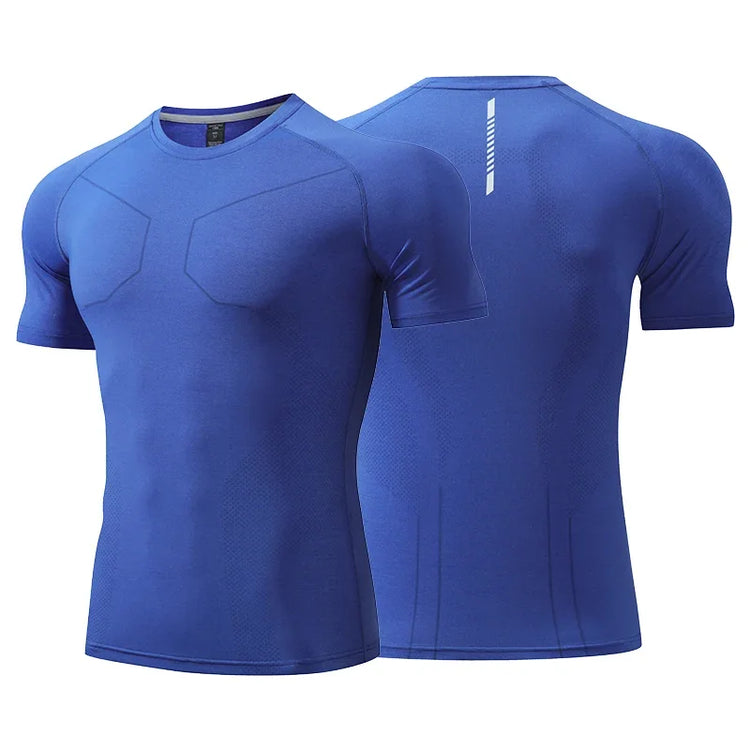 Mens Breathable Running Training T Shirt