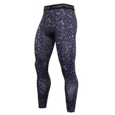Mens Quick Dry Compression Running Tights