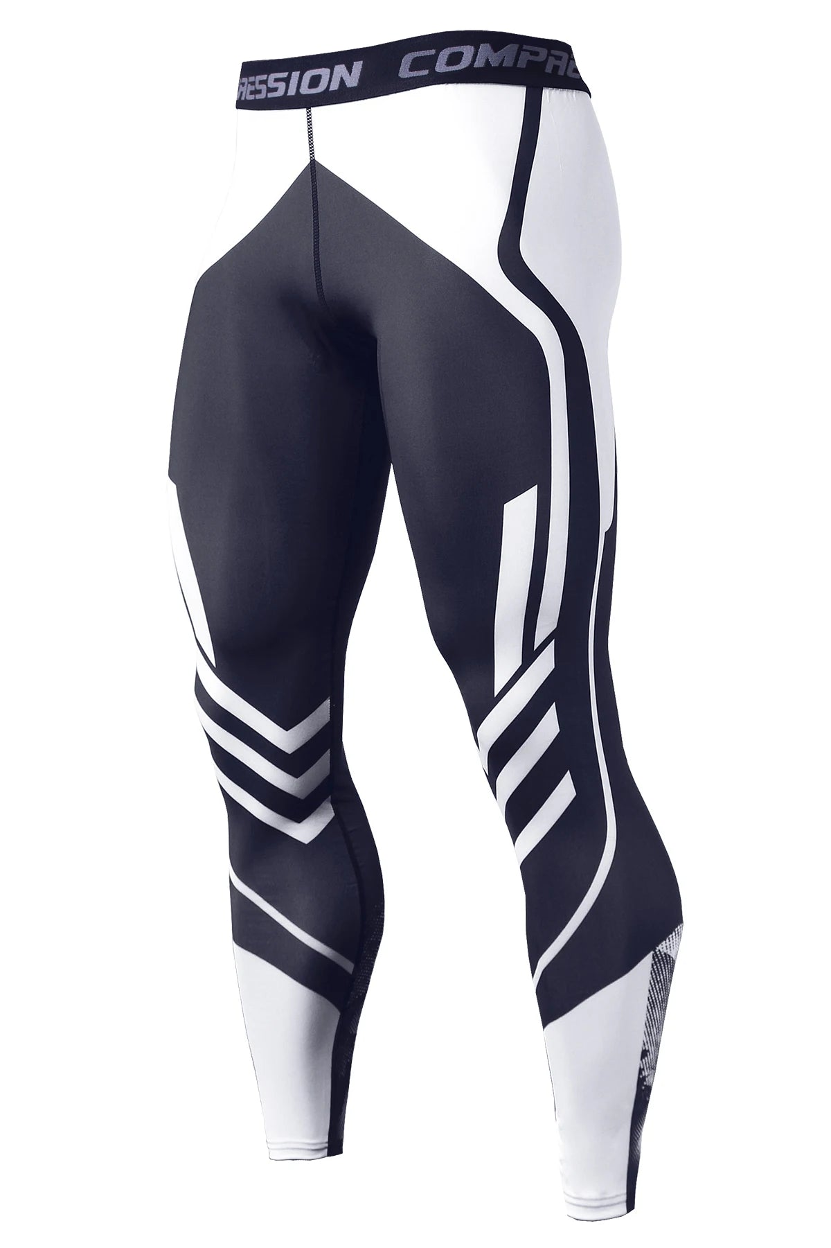 Mens Quick Dry Compression Running Tights