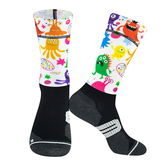 Compression Sport Socks - Anti-Slip Cycling & Running Support