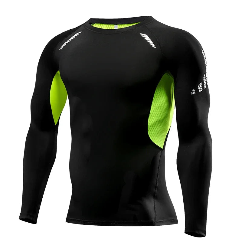 Mens Long Sleeve Compression Shirt