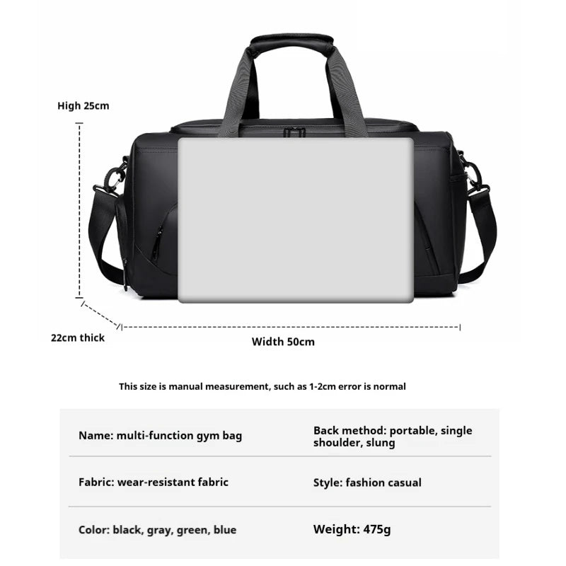 Large Capacity Gym Duffle Bag