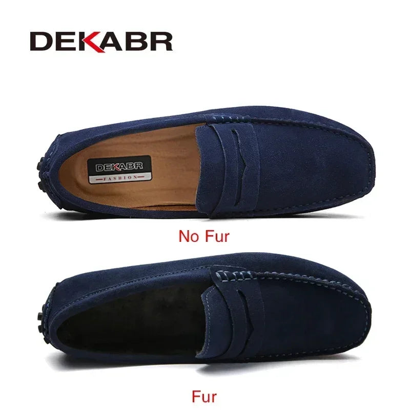 Mens Canvas Boat Shoes