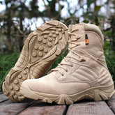 Mens Winter Tactical Ankle Boots