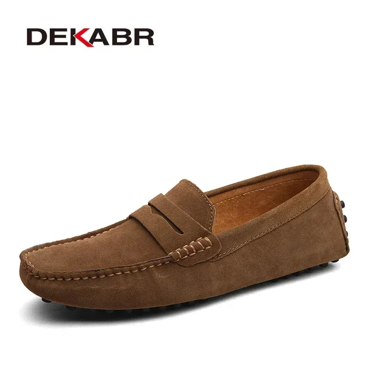 Mens Canvas Boat Shoes