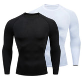 Mens Long Sleeve Compression Shirt