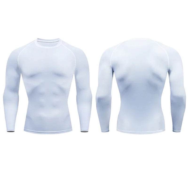 Mens Long Sleeve Compression Shirt