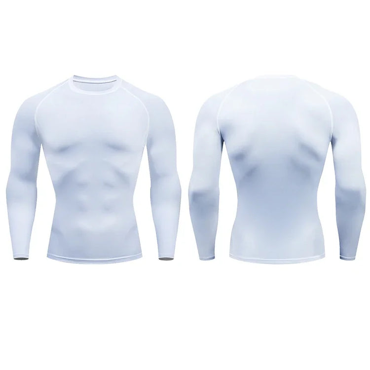 Mens Long Sleeve Compression Shirt