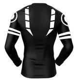 Mens Anime Compression Rash Guard