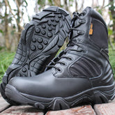 Mens Winter Tactical Ankle Boots