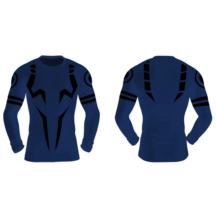 Mens Anime Compression Rash Guard