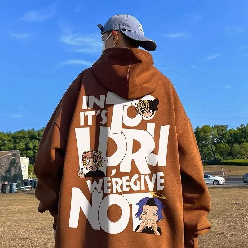 Oversized Graphic Hoodie