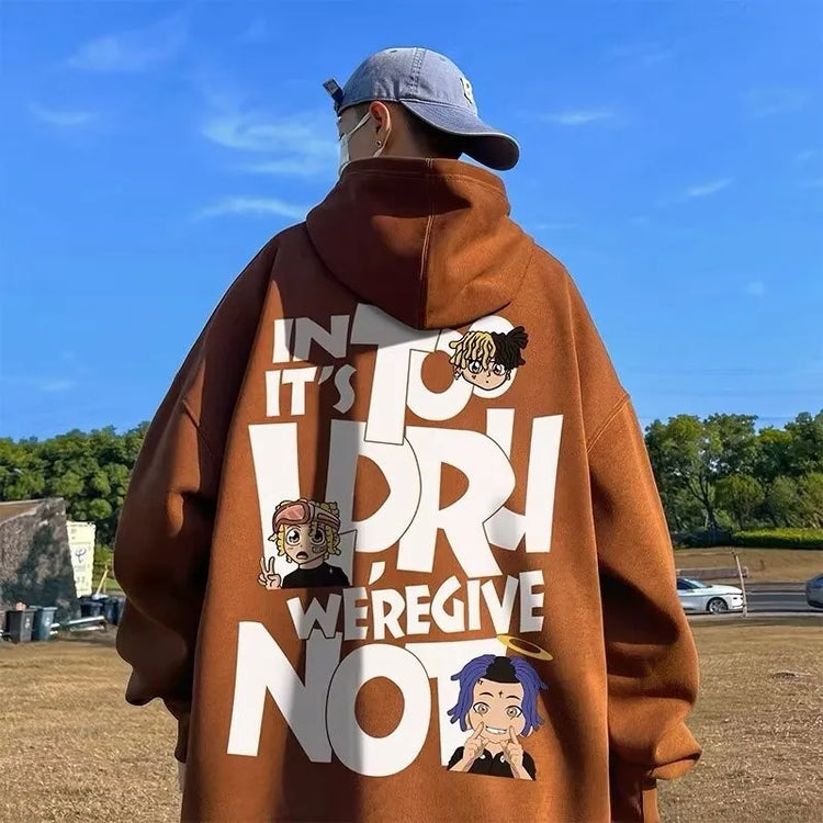 Oversized Graphic Hoodie