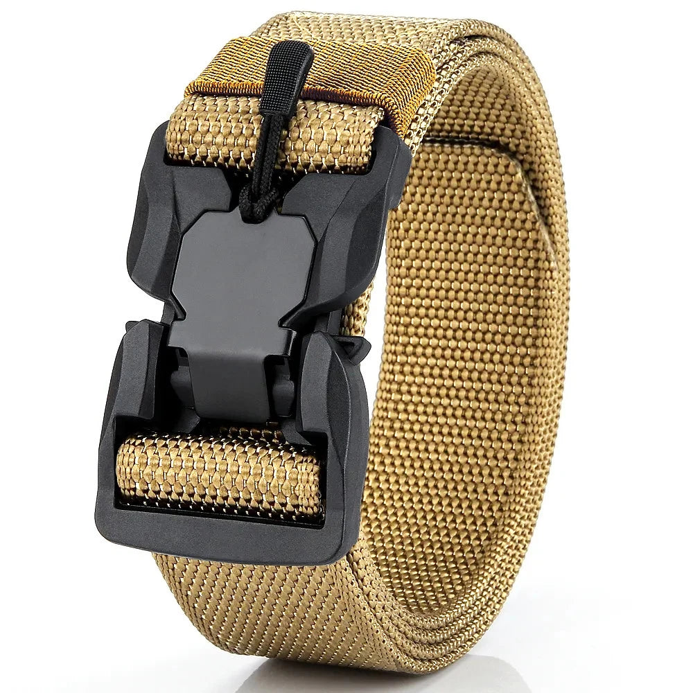 Magnetic Buckle Tactical Belt