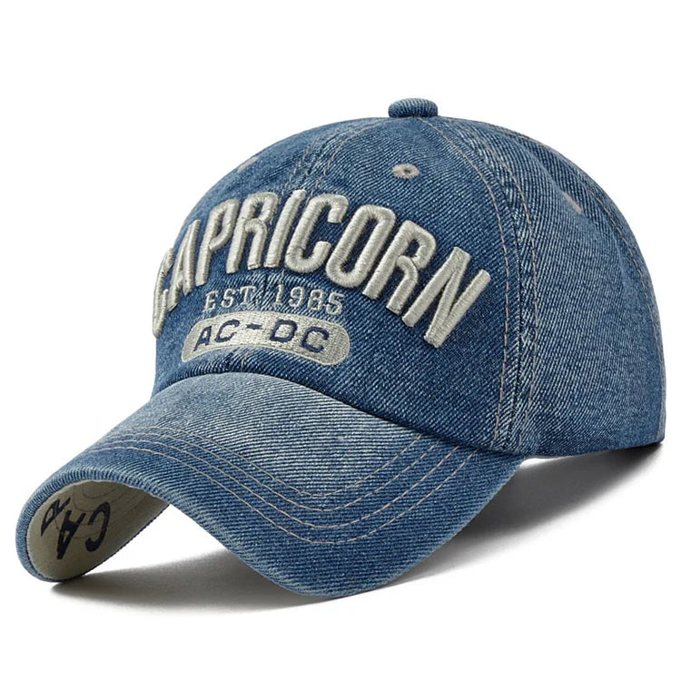 Denim Snapback Cap