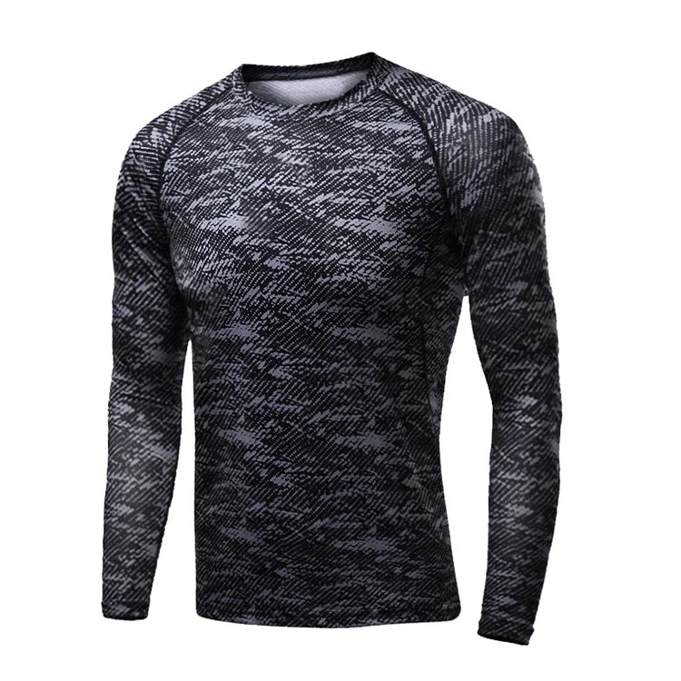 Mens Long Sleeve Compression Shirt