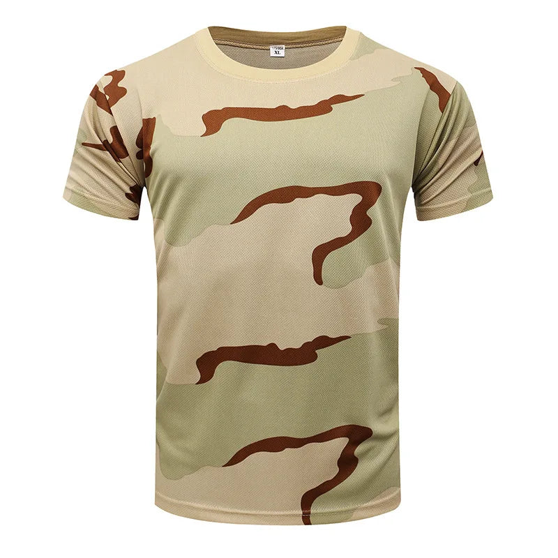 Mens Quick Dry Tactical T Shirt