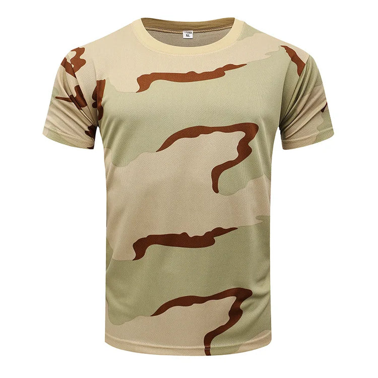 Mens Quick Dry Tactical T Shirt