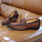 Mens Formal Suede Loafers