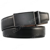 Mens Genuine Leather Ratchet Belt