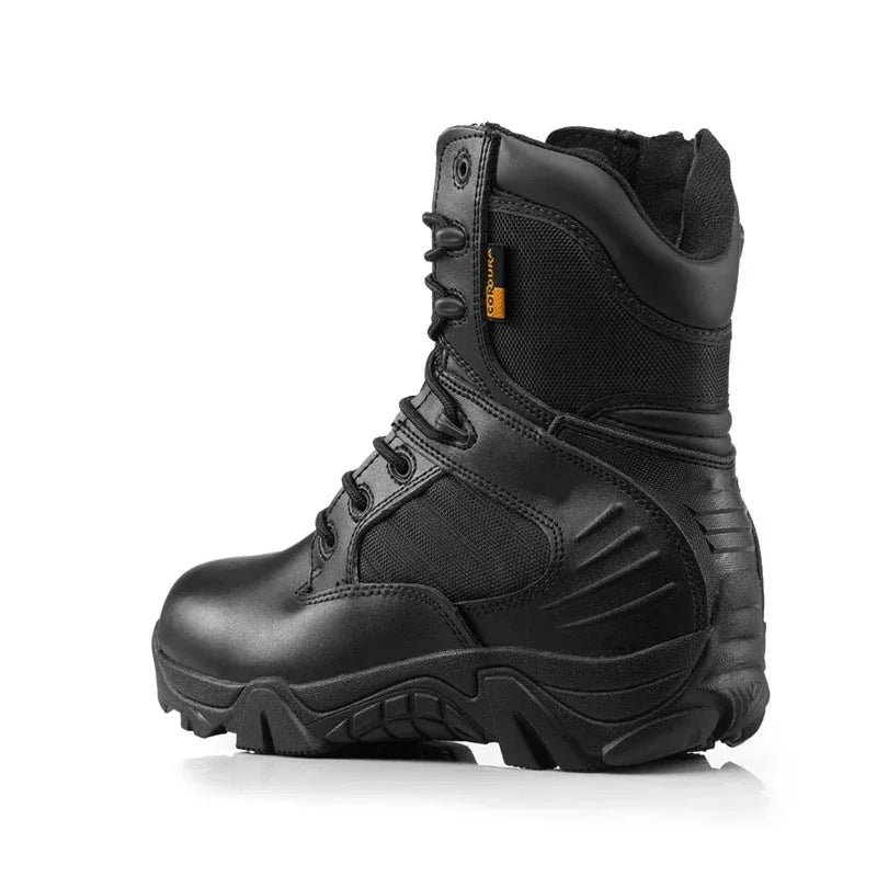 Mens Winter Tactical Ankle Boots