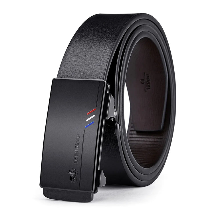 Mens Leather Ratchet Belt