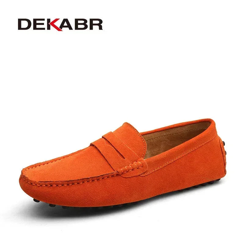 Mens Canvas Boat Shoes