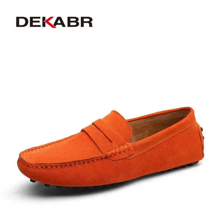 Mens Canvas Boat Shoes