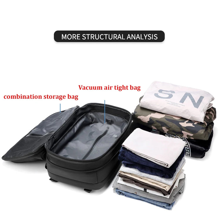 Vacuum Compression Laptop Backpack 