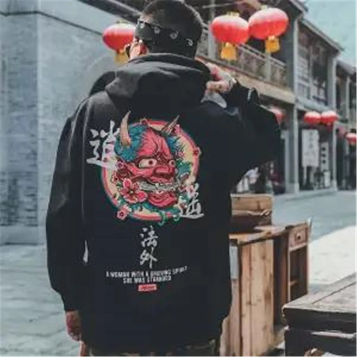 Devil Graphic Hoodie