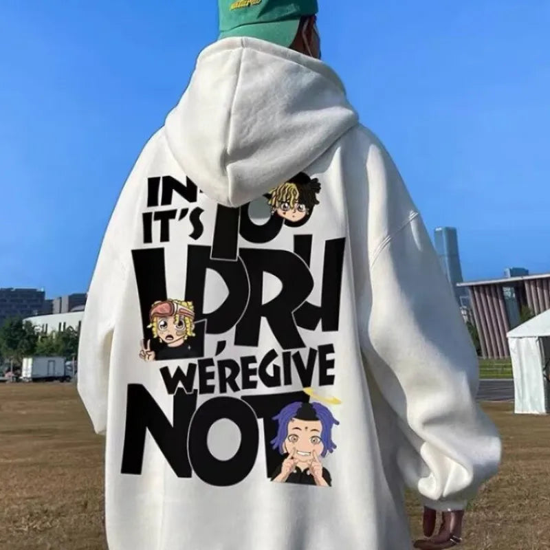 Oversized Graphic Hoodie