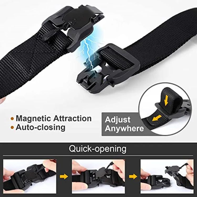 Magnetic Buckle Tactical Belt